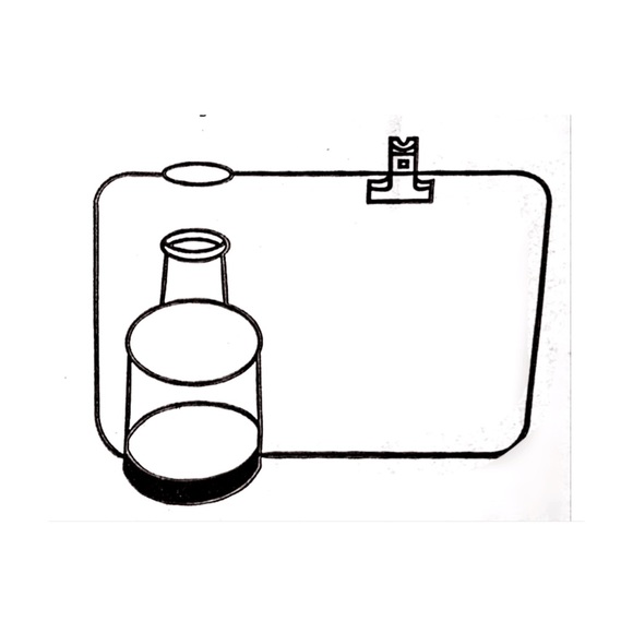 New Photo Clip Frame Stand with Glass Vase - Picture 7 of 11